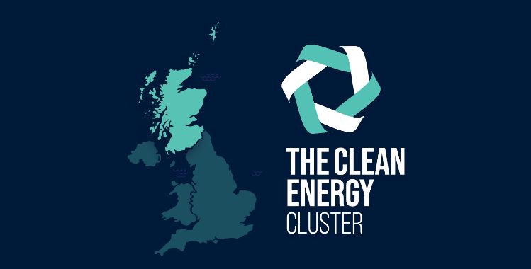 Clean Energy Cluster Logo And Map